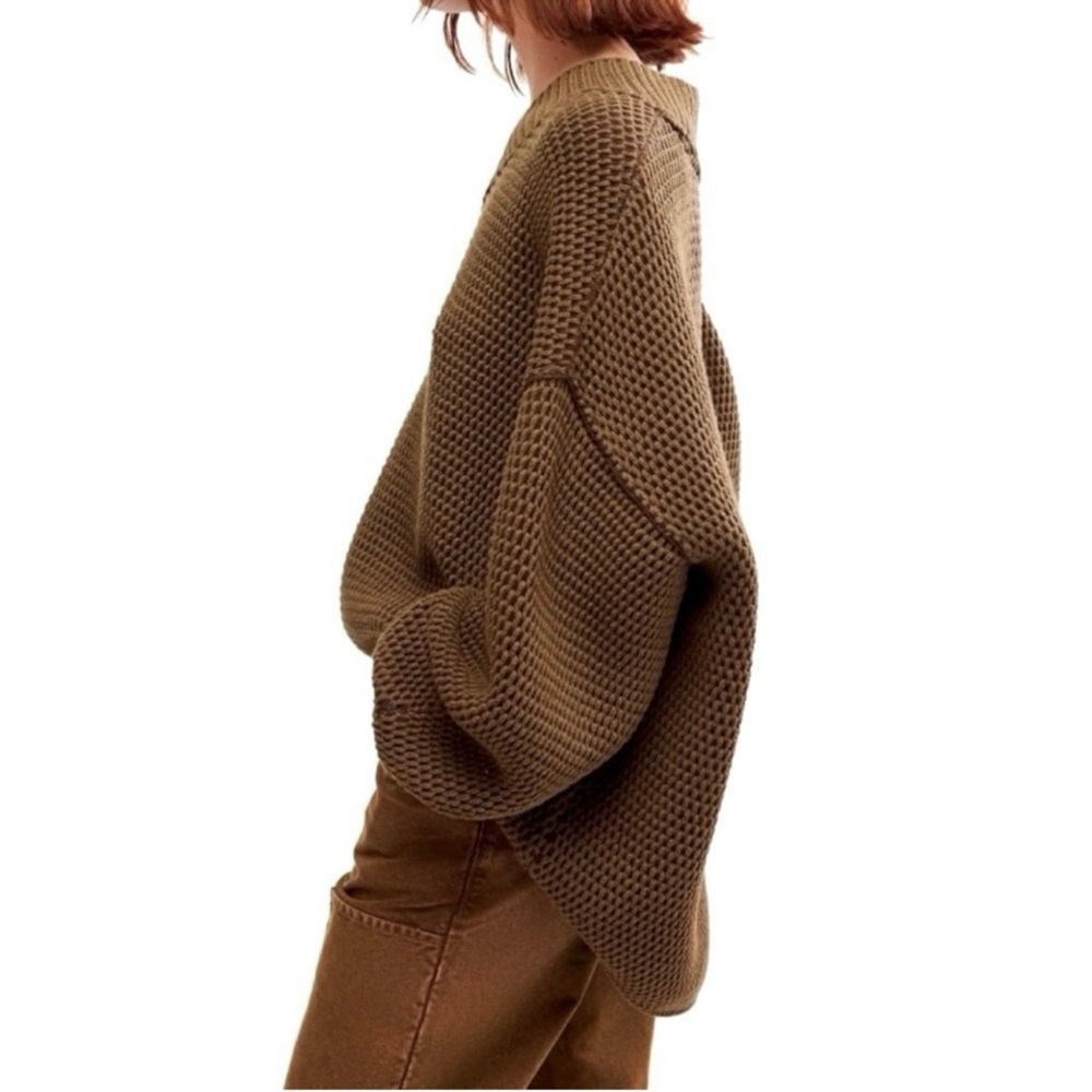 Free People Maisie Oversized Sweater ~ NWT - Picture 2 of 5